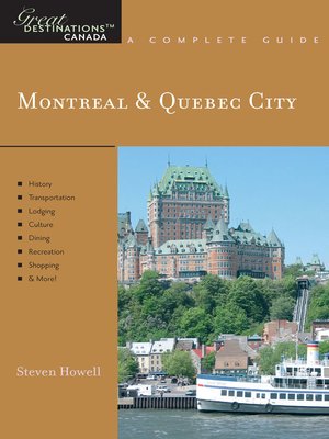 cover image of Explorer's Guide Montreal & Quebec City